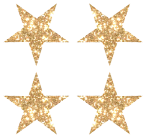 Gold Glitter Star PNG Image PNG Clip art