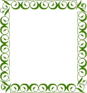 Green Border Frame PNG Picture PNG Clip art