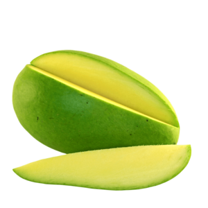 Green Mango Slice PNG PNG Clip art