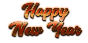 Happy New Year Letter PNG Transparent Image PNG Clip art