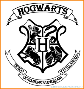 Hogwarts Logo PNG Transparent Background PNG Clip art