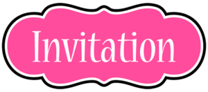 Invitation Download PNG Image PNG Clip art