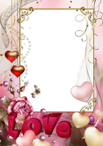 Love Frame PNG Photo PNG Clip art