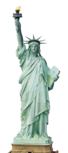 Statue of Liberty Transparent Background PNG Clip art
