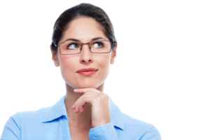 Thinking Woman PNG Image PNG Clip art