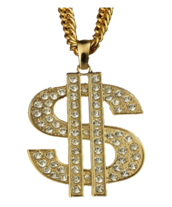 Thug Life Gold Chain PNG Transparent Image PNG Clip art