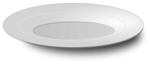 White Plate PNG HD PNG Clip art