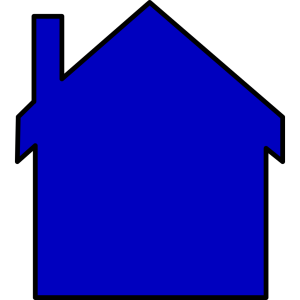 Blue House PNG, SVG Clip art for Web - Download Clip Art, PNG Icon Arts
