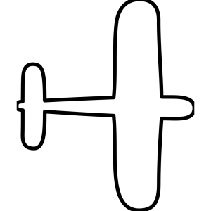 Airplane Outline PNG, SVG Clip art for Web - Download Clip Art, PNG ...