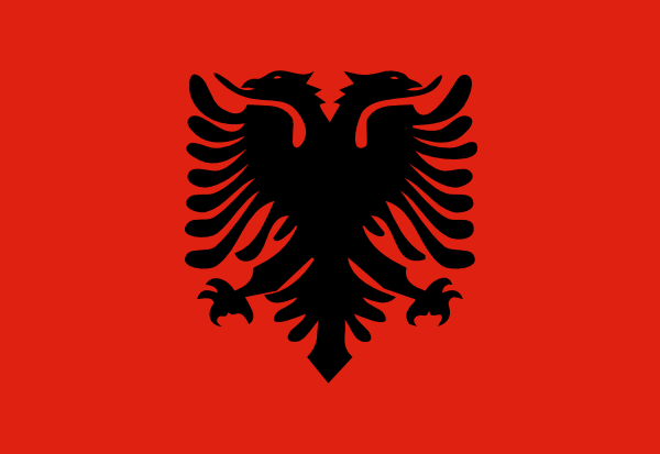 Albania Flag Background clipart preview