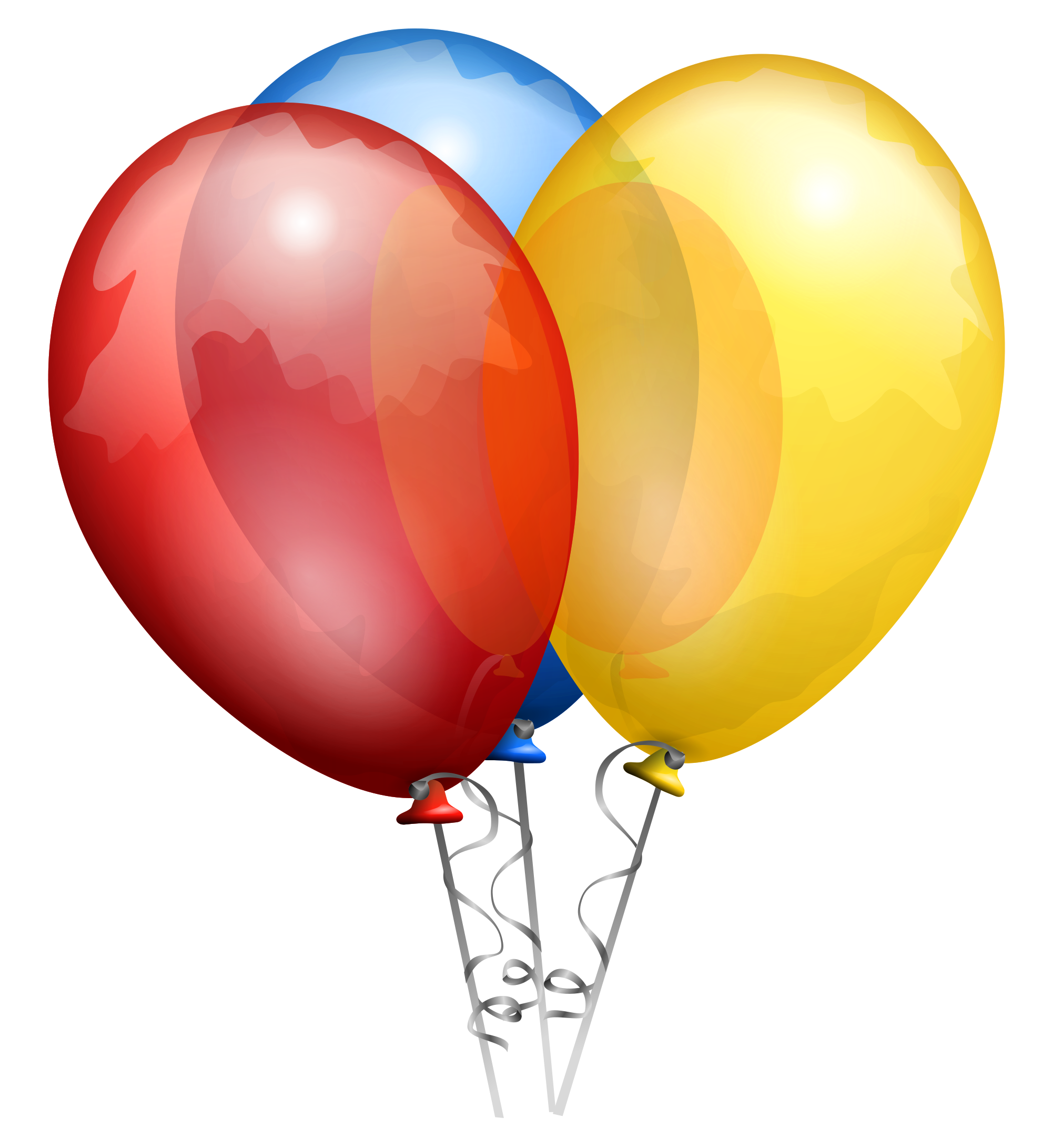 Balloons PNG Transparent Image Background clipart free download