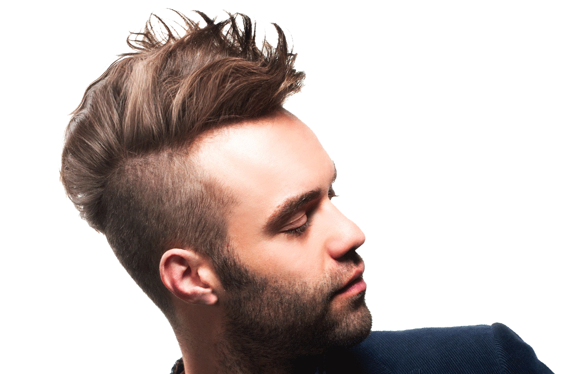 Beauty Transparent Haircut Man clipart preview