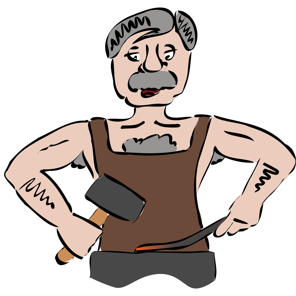 Blacksmith Hammer Transparent  clipart preview