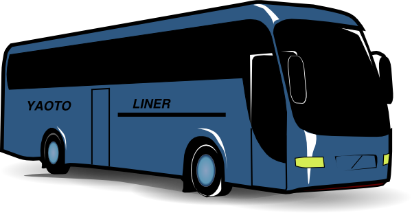 Blue Bus Image clipart preview