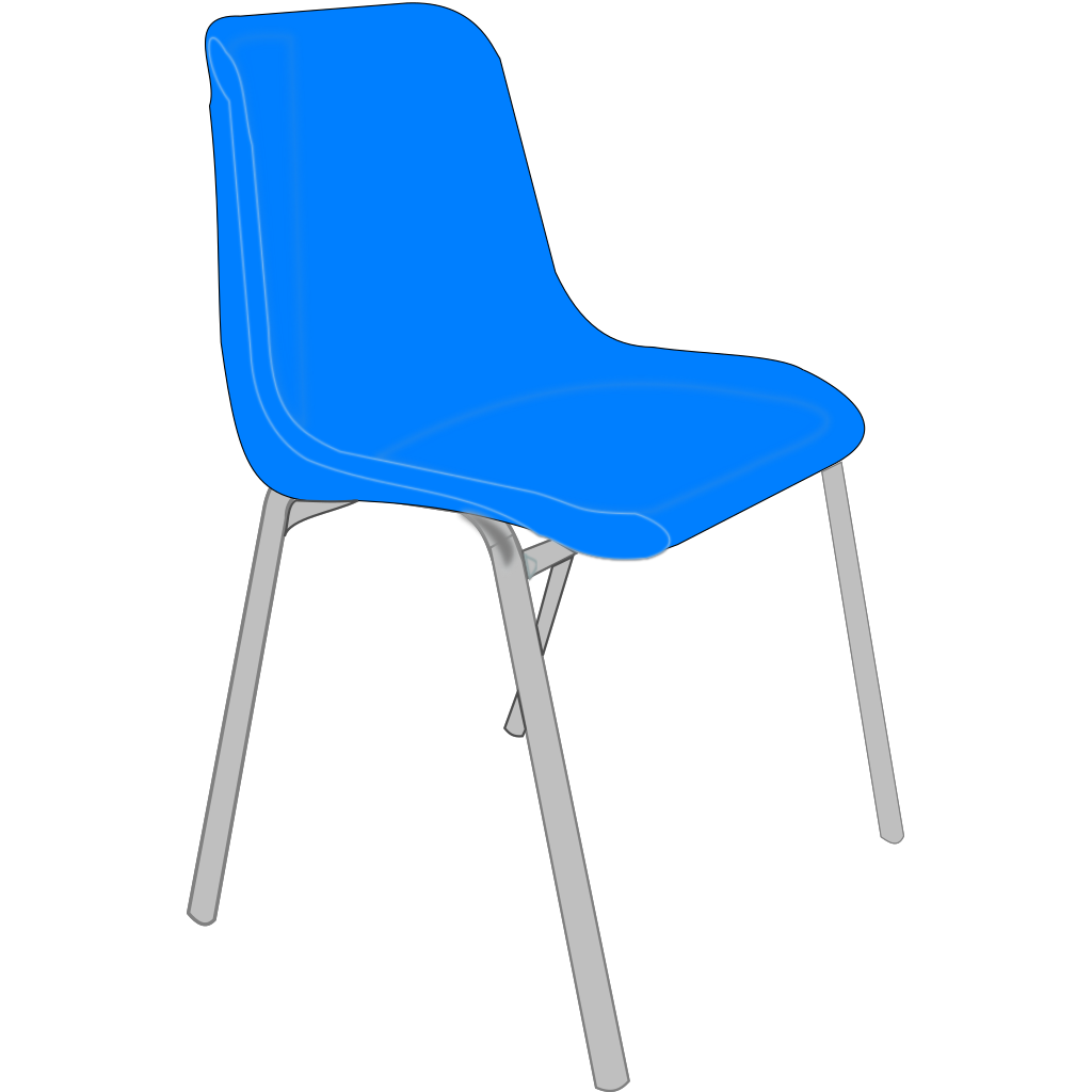 Blue Chair Icon clipart preview