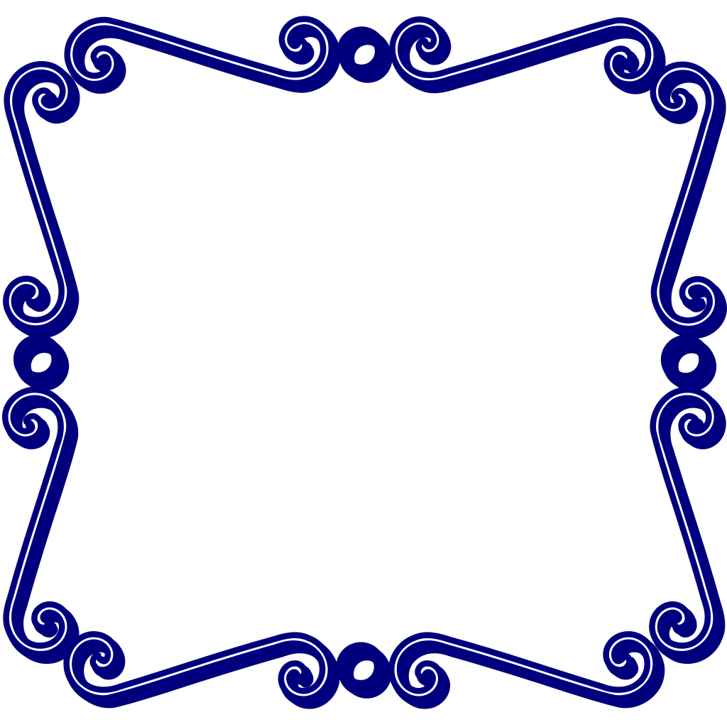 Blue Frame Abstract clipart preview