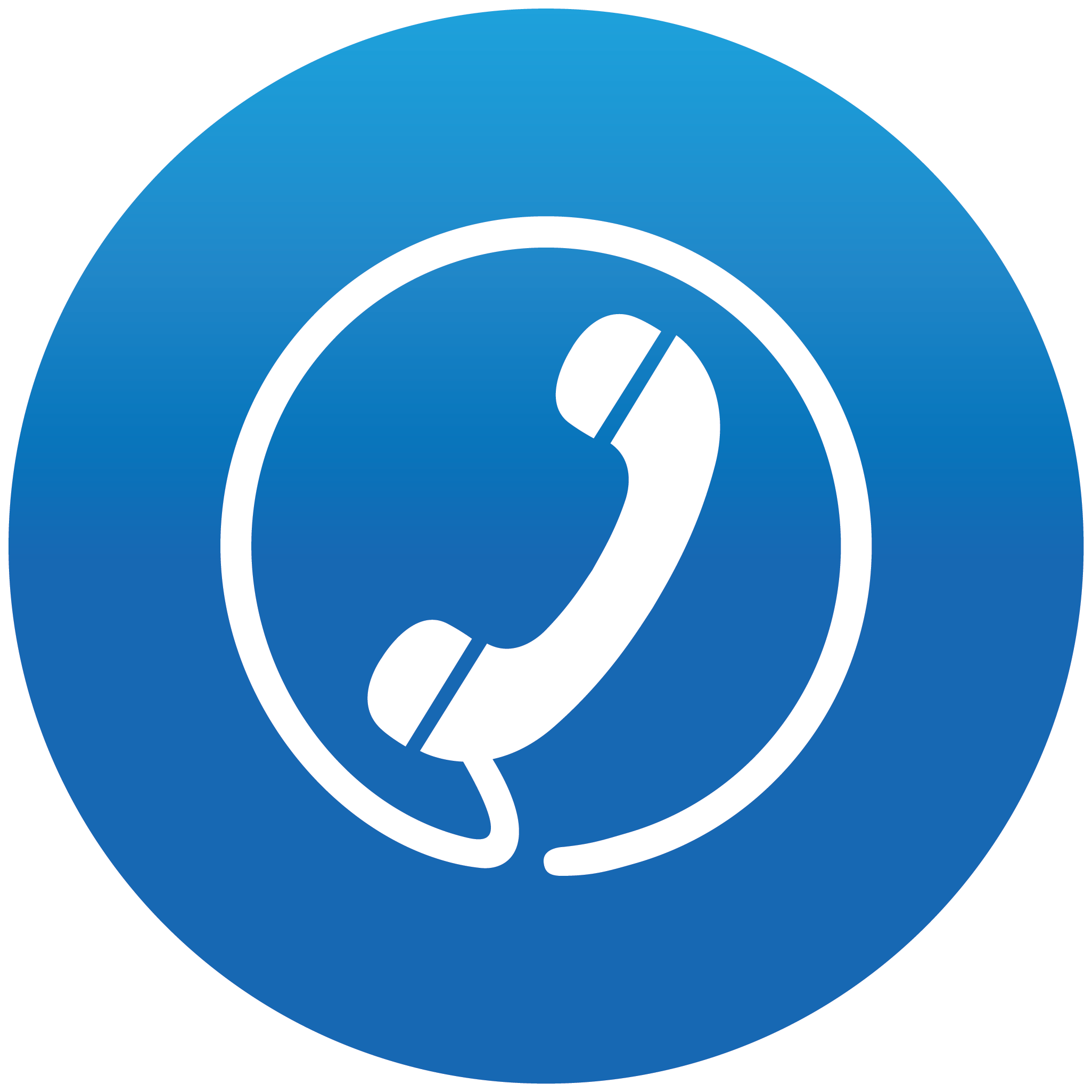 Blue Telephone Transparent clipart free download