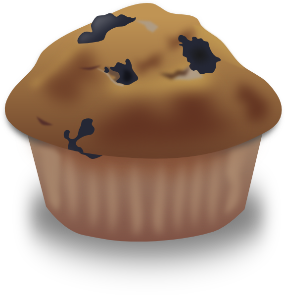 Blueberry Muffin Food Cake clipart preview