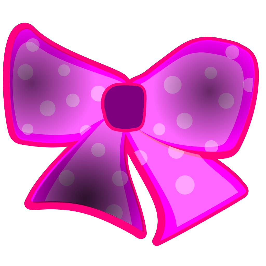 Bow Tie Pink Ribbon clipart preview