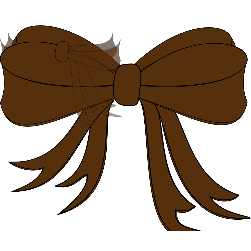 Brown Bow Ribbon clipart preview