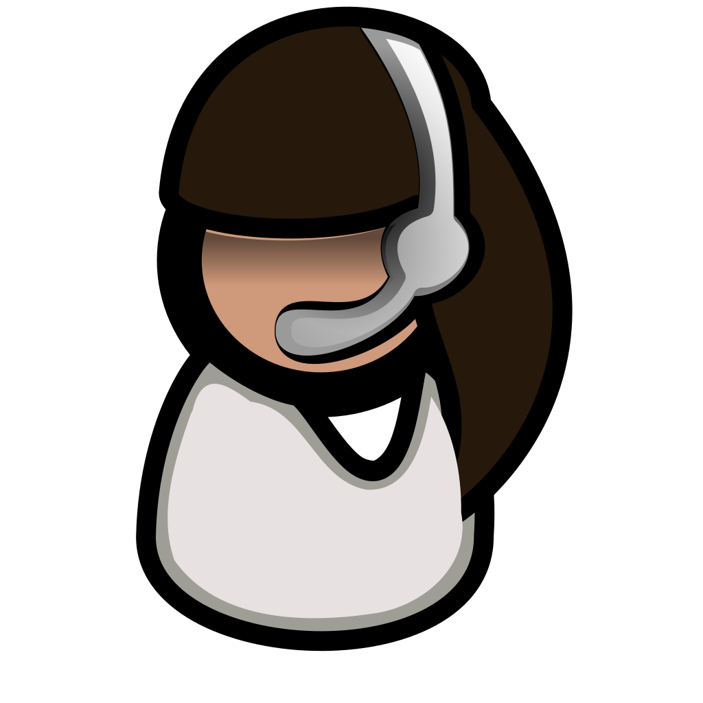 Call Center Employee Icon clipart preview