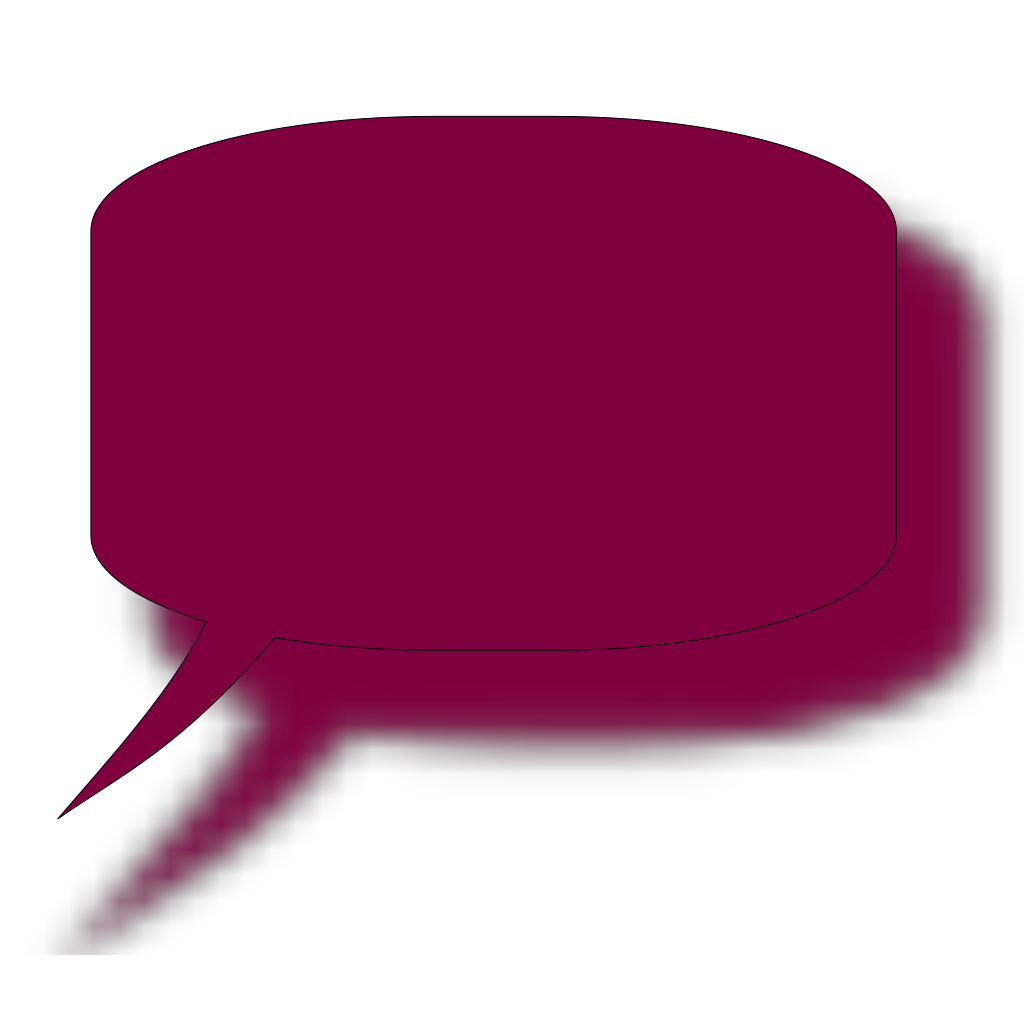 Callout Cloud Right Speech Balloon clipart preview