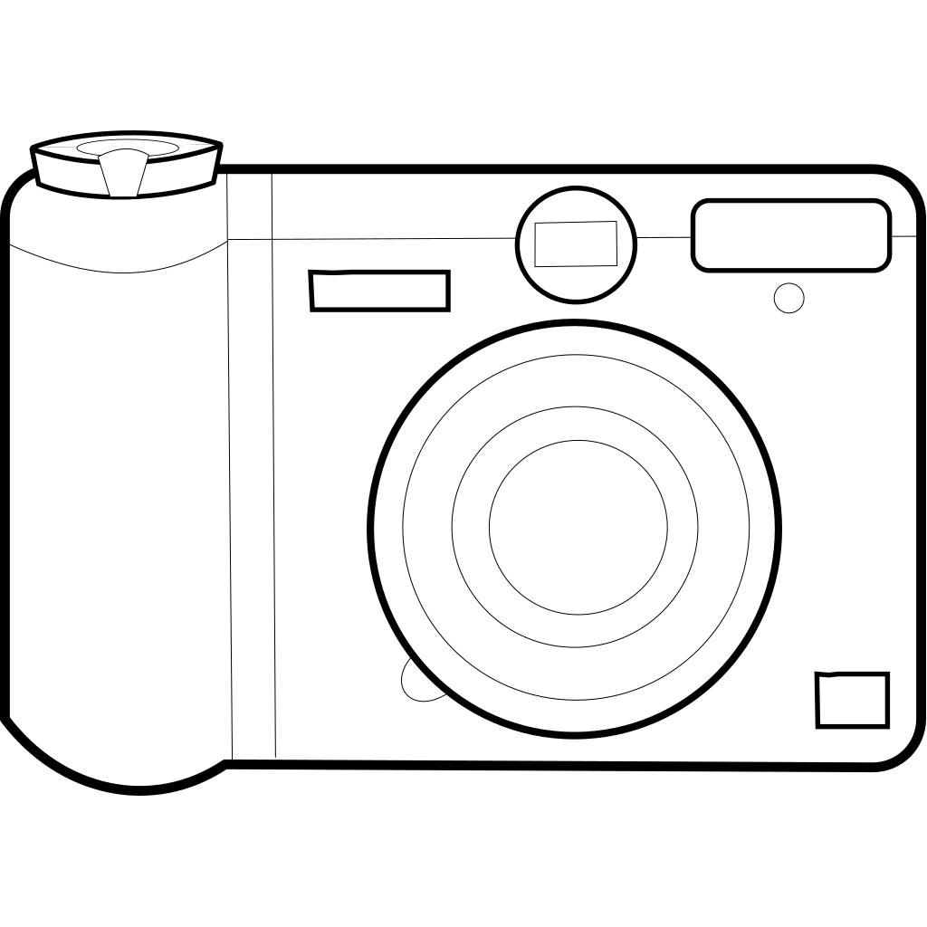 Camera Outline  clipart preview