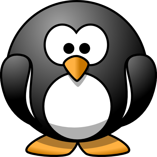 Cartoon Penguin Icon Art clipart preview