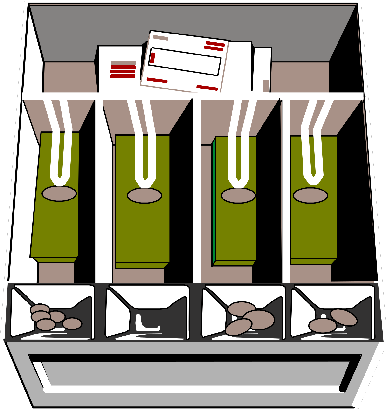 Cash Register Cartoon clipart preview