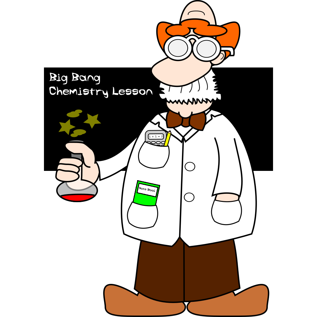 Chemistry Professor Drawing clipart preview