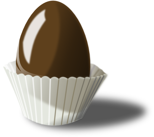 Chocolate Easter Egg Icon clipart preview