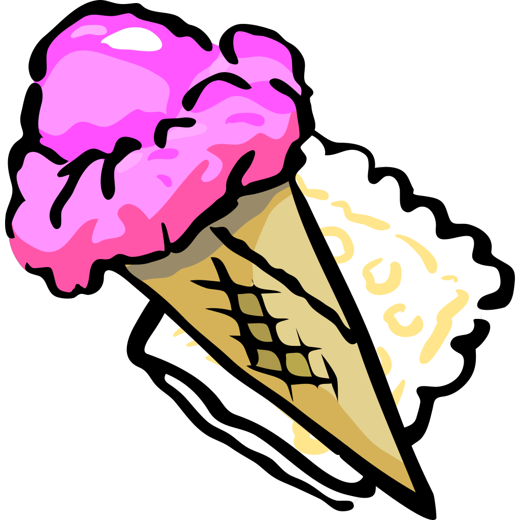 Chocolate Ice Cream Cone clipart preview