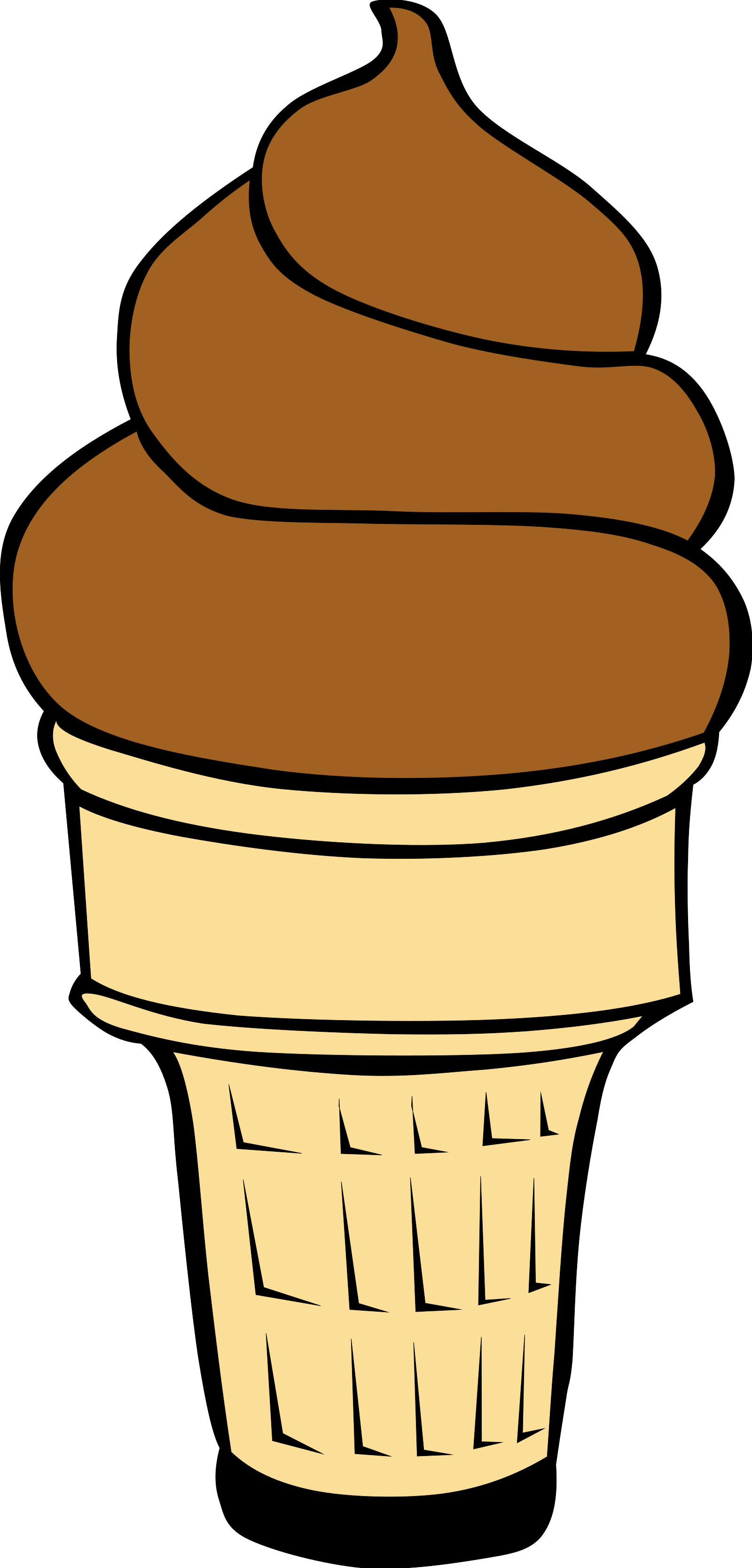 Chocolate Ice Cream Icon clipart preview