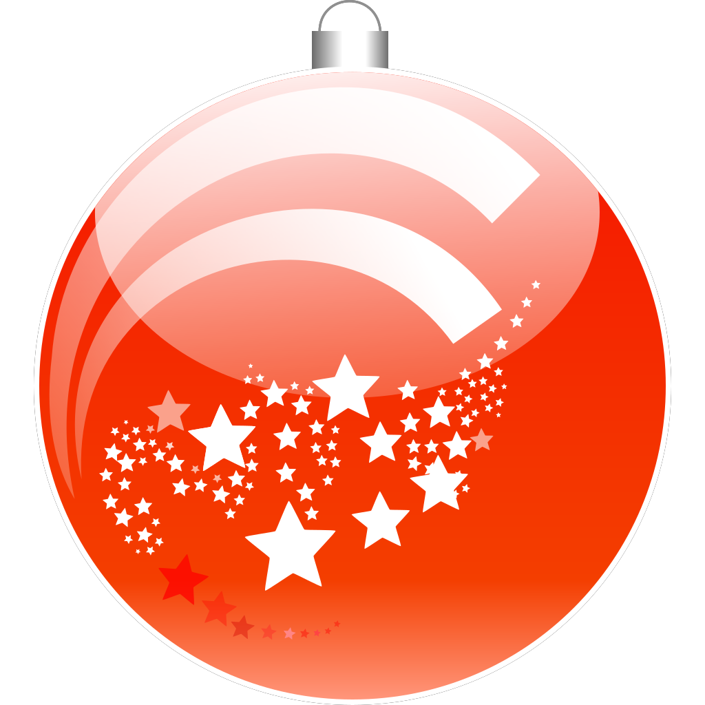 Christmas Orange Ball Clipart clipart preview