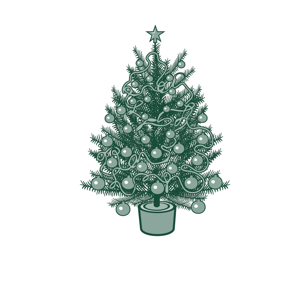 Christmas Tree Art Clipart clipart preview