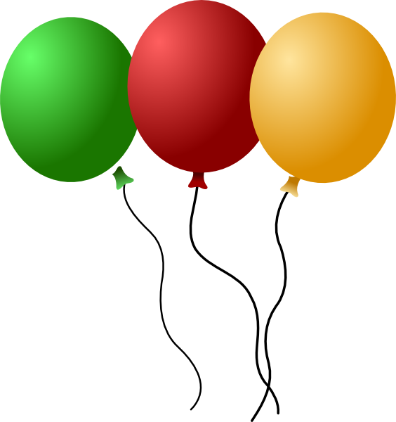 Colorful Balloons Icon clipart preview