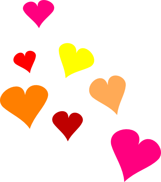 Colorful Heart Art clipart preview