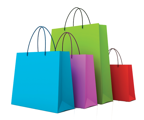 Colorful Shopping Bags Icon clipart preview