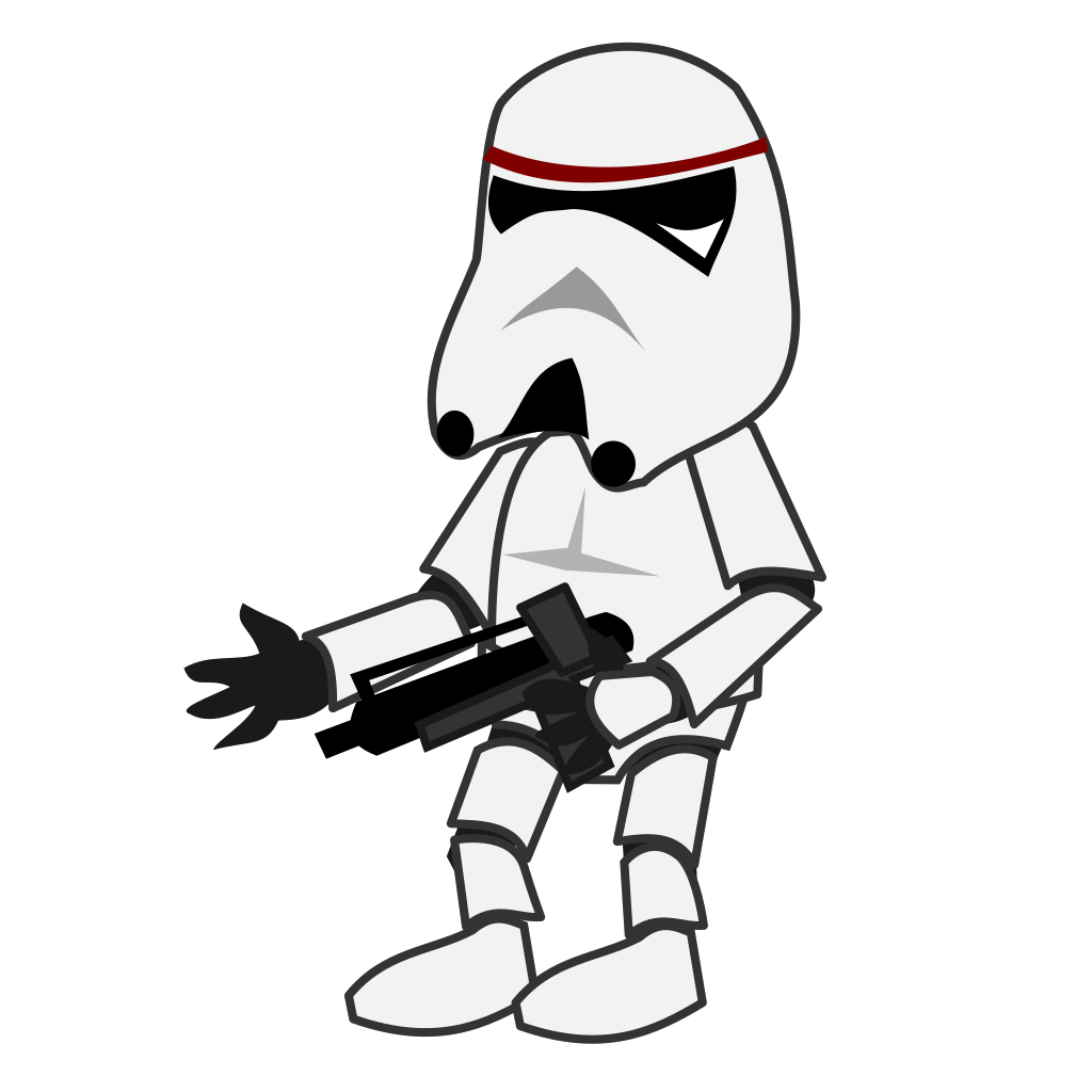 Comic Characters Stormtrooper Gaming clipart preview