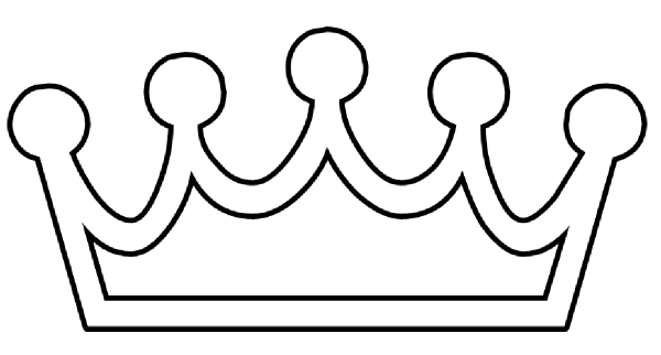 Crown Outline Drawing clipart preview