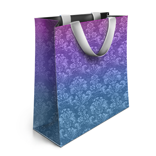 Designer Shopping Bag PNG clipart free download