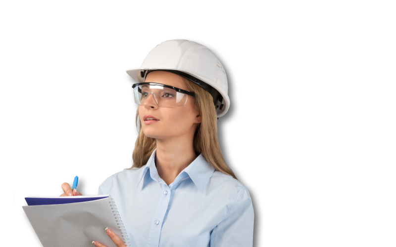 Engineer Girl PNG clipart preview