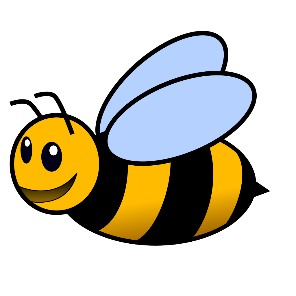 Flying Bee Icon clipart preview