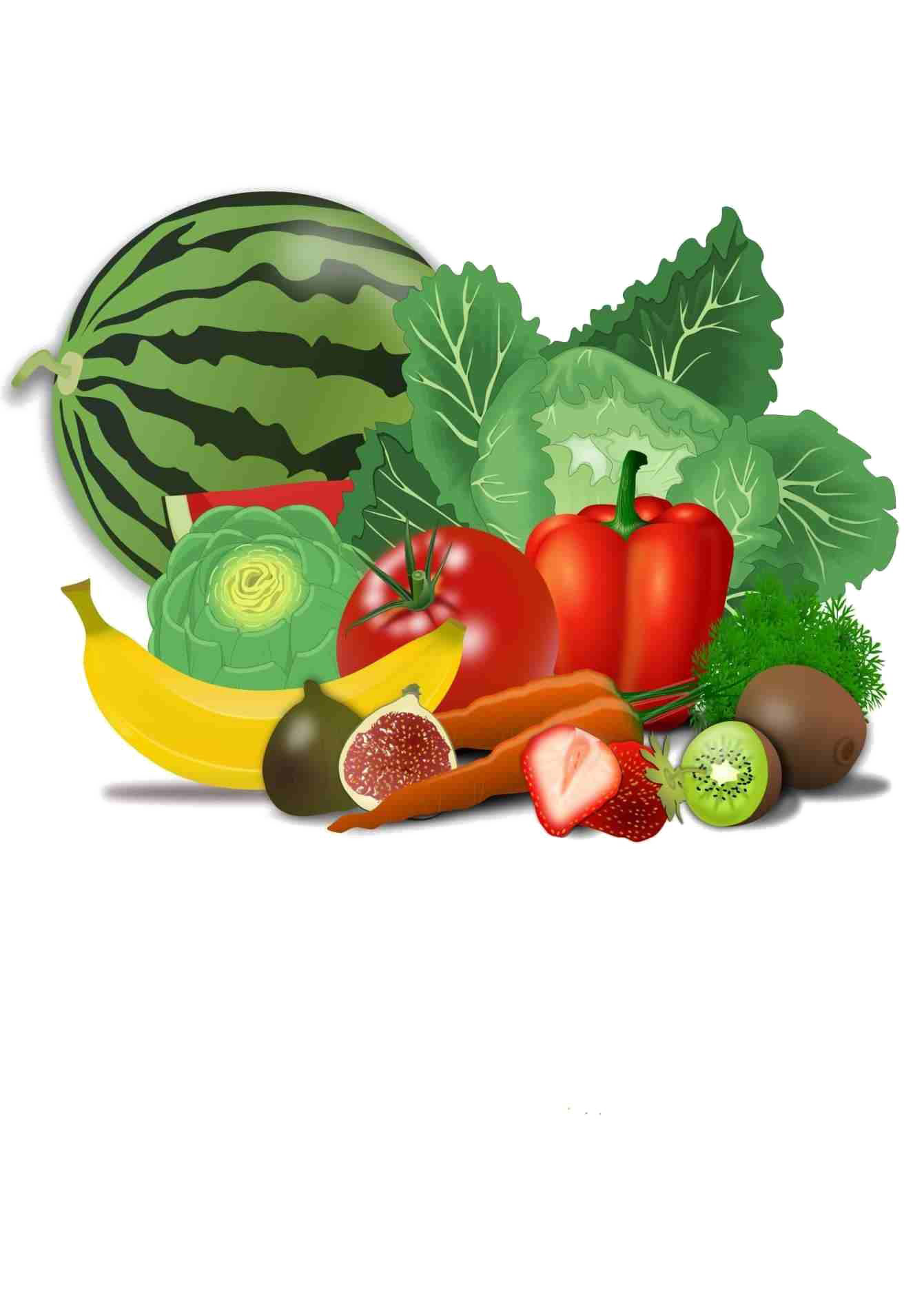 Fresh Healthy Food Transparent PNG clipart free download