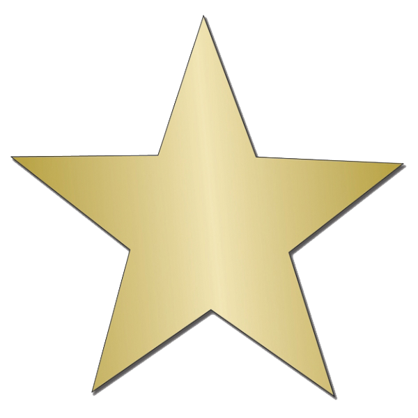 Gold Star PNG Image clipart preview