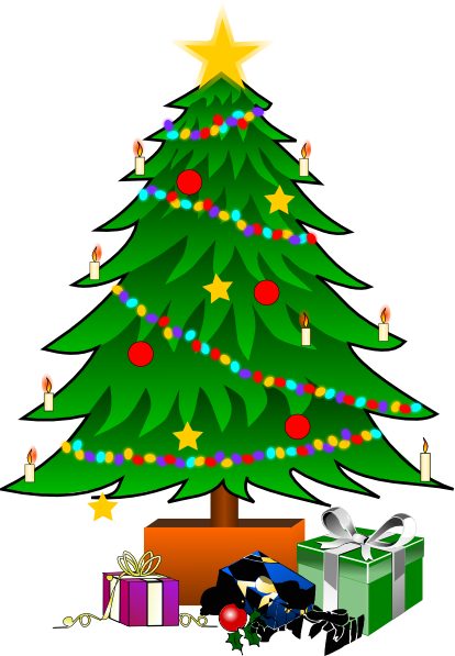 Great Day Christmas Tree Gift clipart preview