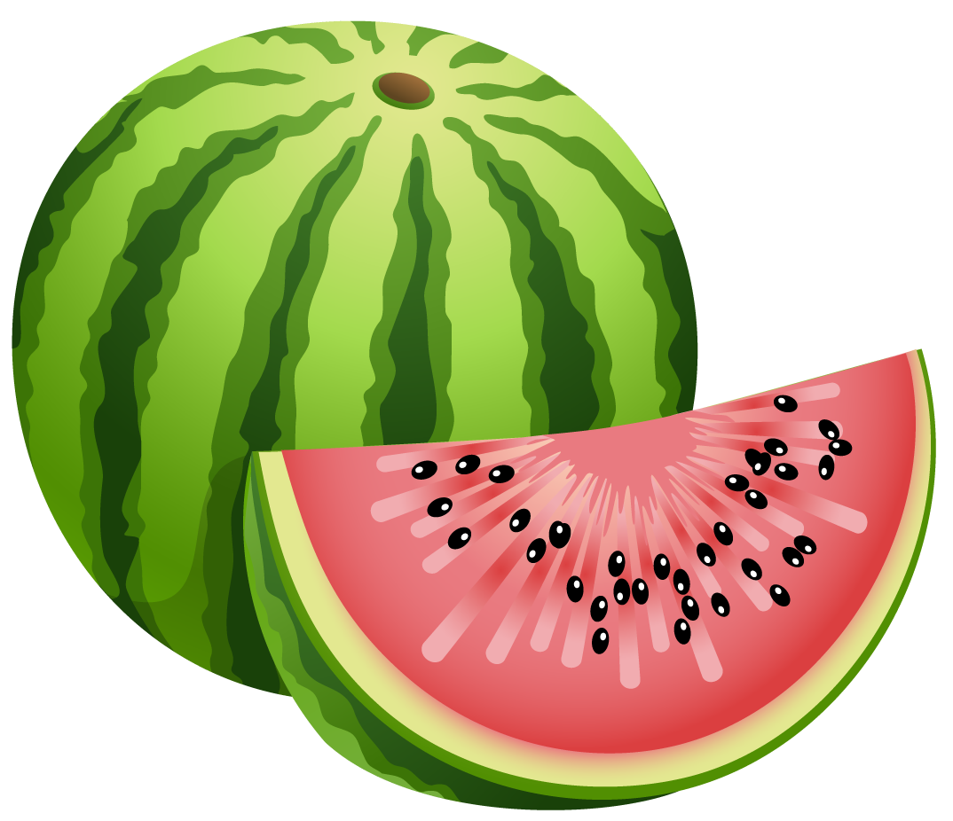 Great Watermelon Illustration Graphic clipart preview