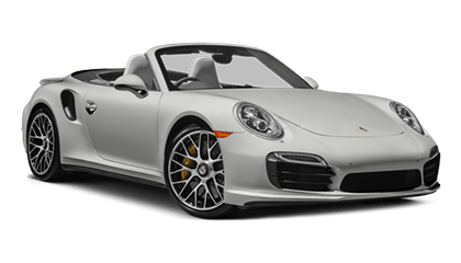 Grey Porsche Convertible PNG clipart free download