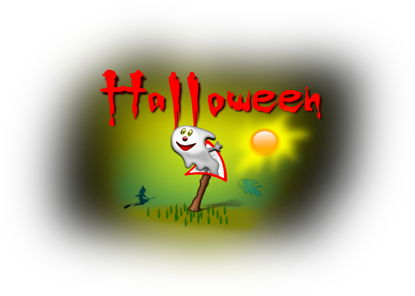 Halloween Abstract Drawing clipart preview