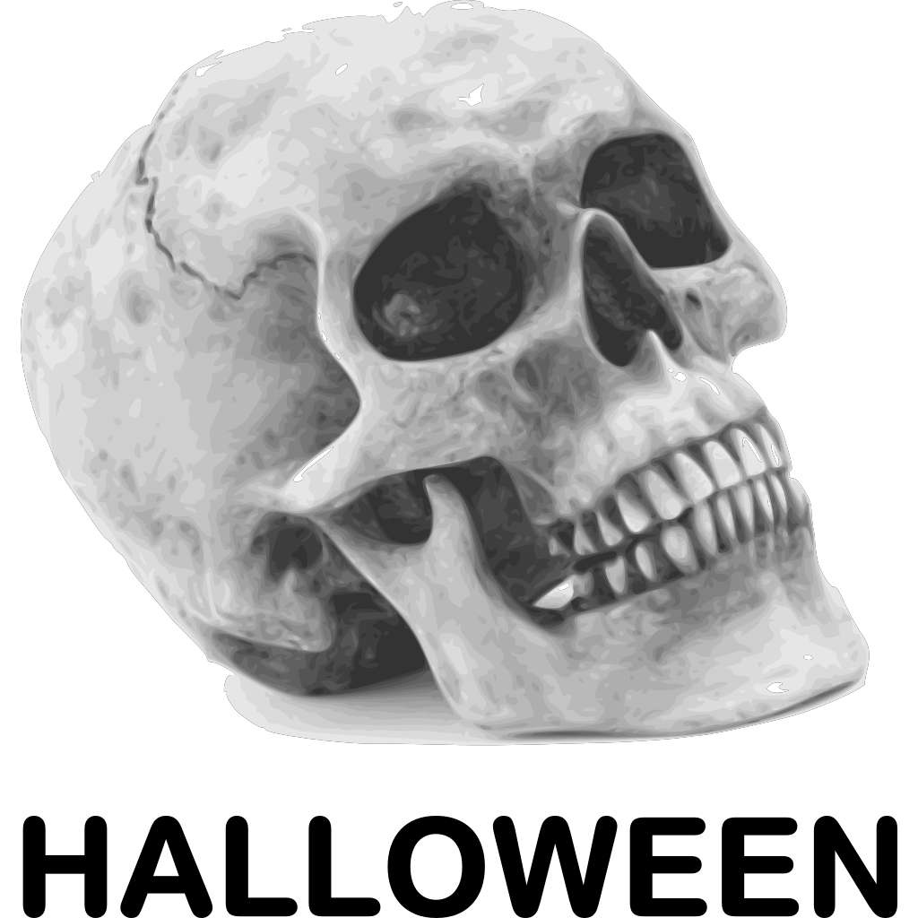 Halloween Skull Png clipart free download